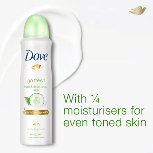 Dove Go Fresh Cucumber & Green Tea Antiperspirant Deodorant, 250ml