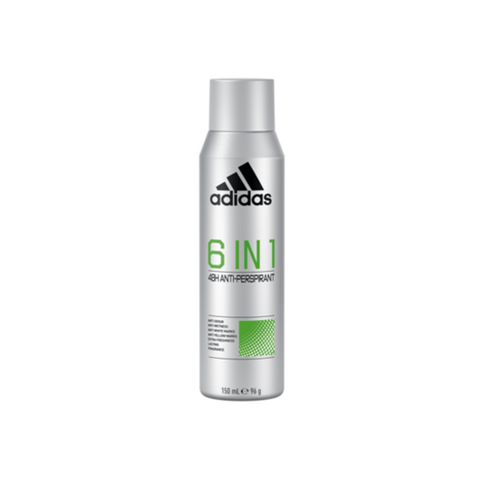 Adidas Deodorant Men 6in1, 150ml