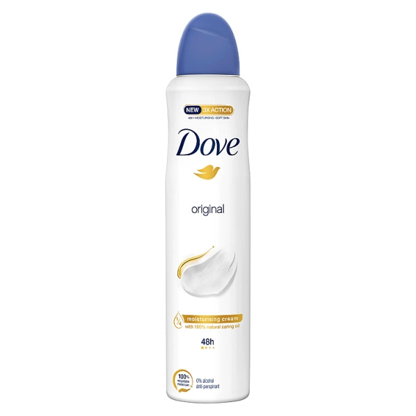 Dove Original Antiperspirant Deodorant, 250ml