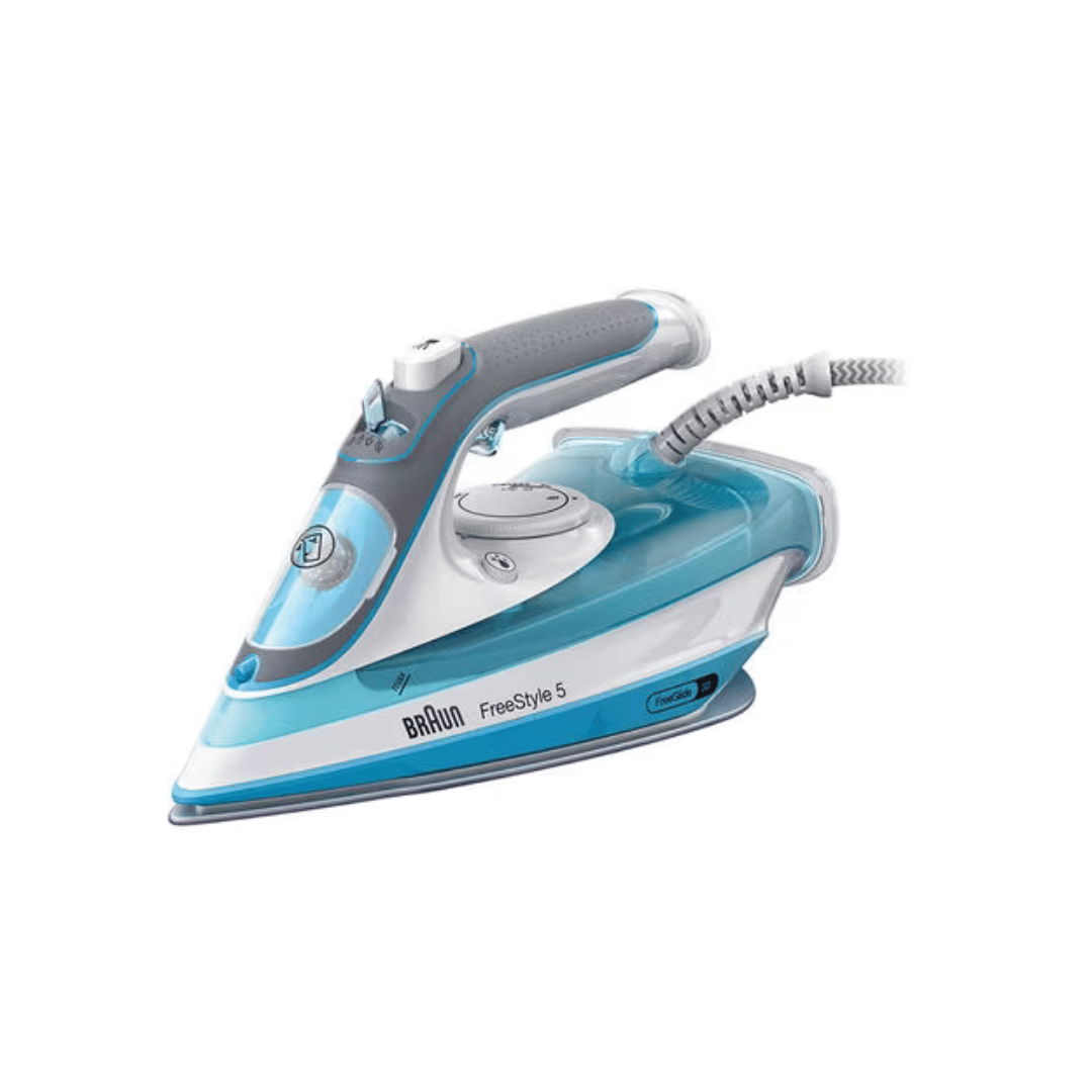 Braun TexStyle 5 Steam Iron, FreeGlide 3D Sole, Vertical Steam SI 5006