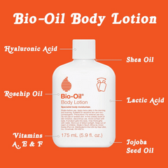 Bio-Oil Moisturizing Body Lotion for Dry Skin, 175ml