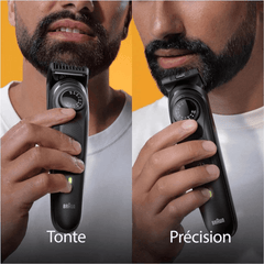 Braun Beard Trimmer 5 BT5420 With Precision Wheel, 5 styling tools