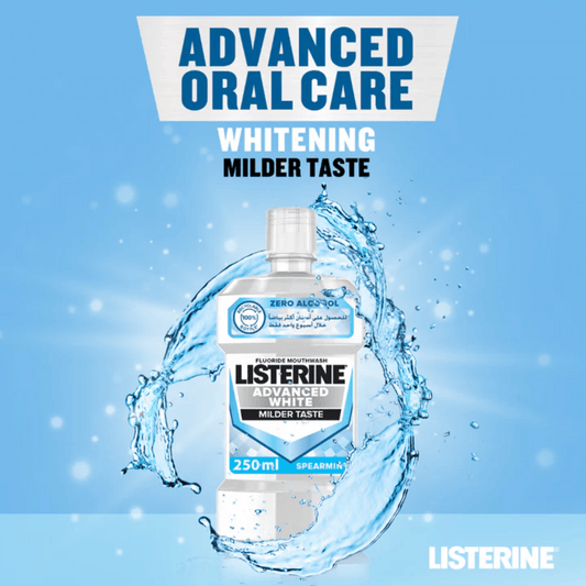 Listerine Advanced White, Milder Taste, 500ml