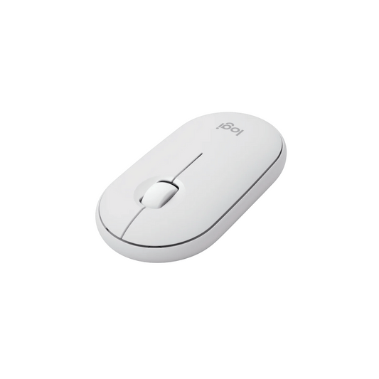 Logitech Pebble Mouse M2 M350s Tonal White