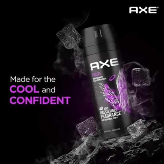 AXE Men Excite 48h Body Spray, 150ml