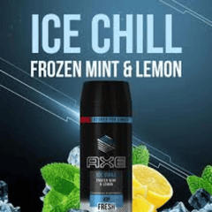 AXE Men Ice Chill 48h Body Spray, 150ml
