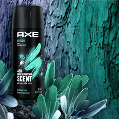AXE Men Apollo 48h Body Spray, 150ml