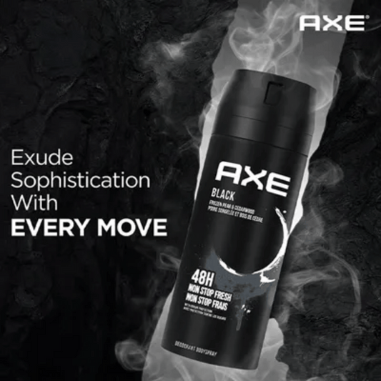 AXE Men Black 48h Body Spray, 150ml