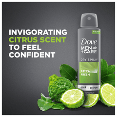 Dove Men+Care Extra Fresh Dry Antiperspirant Deodorant 48H, 250ml