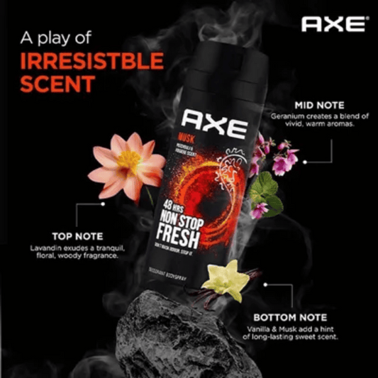 AXE Men Musk 48h Body Spray, 150ml