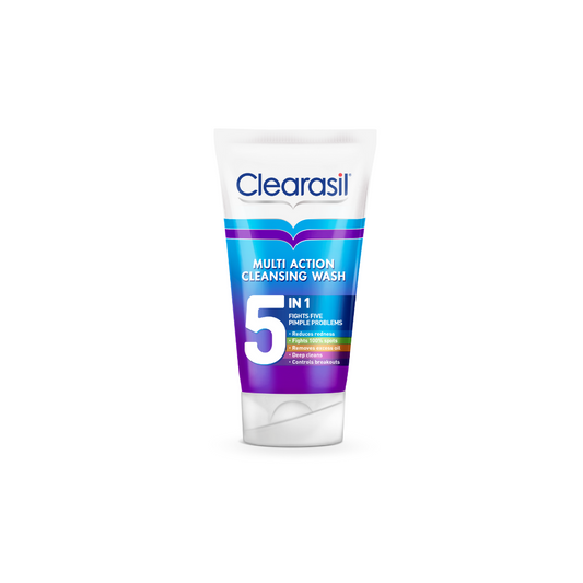 Clearasil Multi Action 5 In 1 Cleansing Wash 150ml