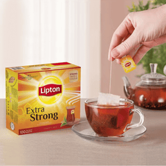 Lipton Black Tea Extra Strong, 100s