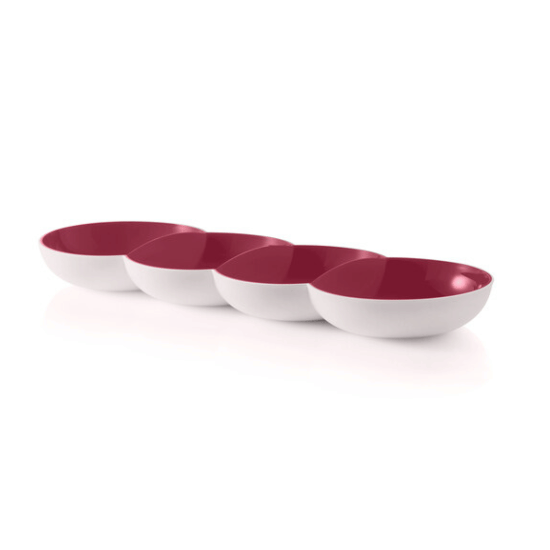 Tupperware Allegra 4 Peas Server, Cott.Bor
