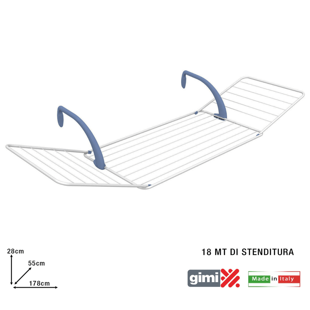 Gimi Dryer Hangable Brezza 200, 18m Drying Length