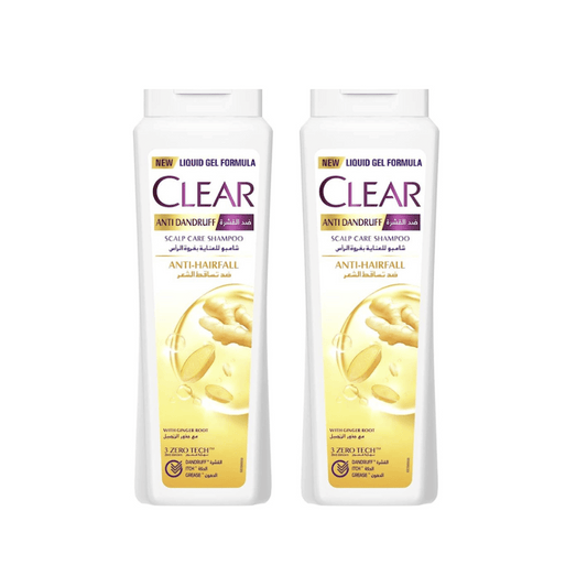 Clear Anti-Dandruff Shampoo Anti Hair Fall 600ml, Pack of 2 @ 20% OFF