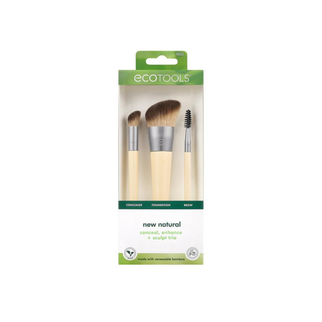 Eco Tools Brush Natural Conceal, Enhance + Sculpt Trio