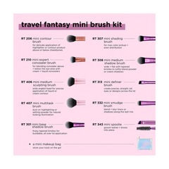 Real Techniques Travel Fantasy Mini Brush Kit