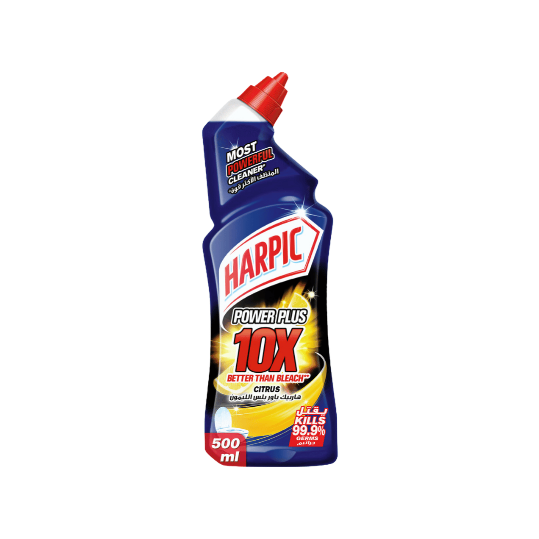 Harpic Power Plus Toilet Cleaner Citrus, 495ml