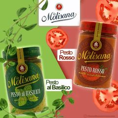La Molisana Basil Pesto Sauce in Extra Virgin Olive Oil, 190g