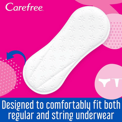 Carefree Flexi Comfort Normal Delicate Scent, 44s