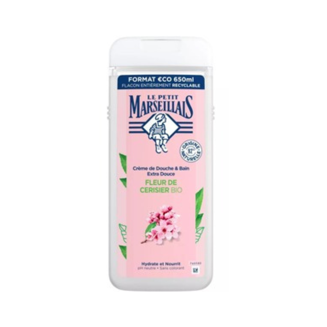 Le Petit Marseillais Shower Gel Fleur De Cerisier Bio 650ml