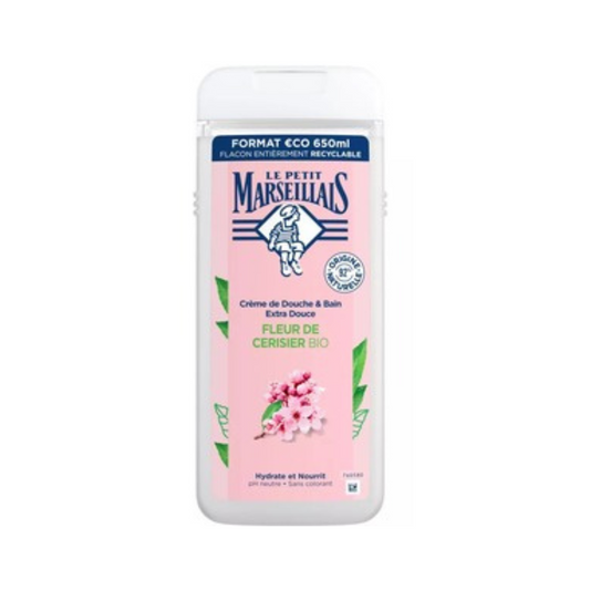 Le Petit Marseillais Shower Gel Fleur De Cerisier Bio 650ml