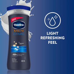 Vaseline Men Cooling Body Lotion 400ml