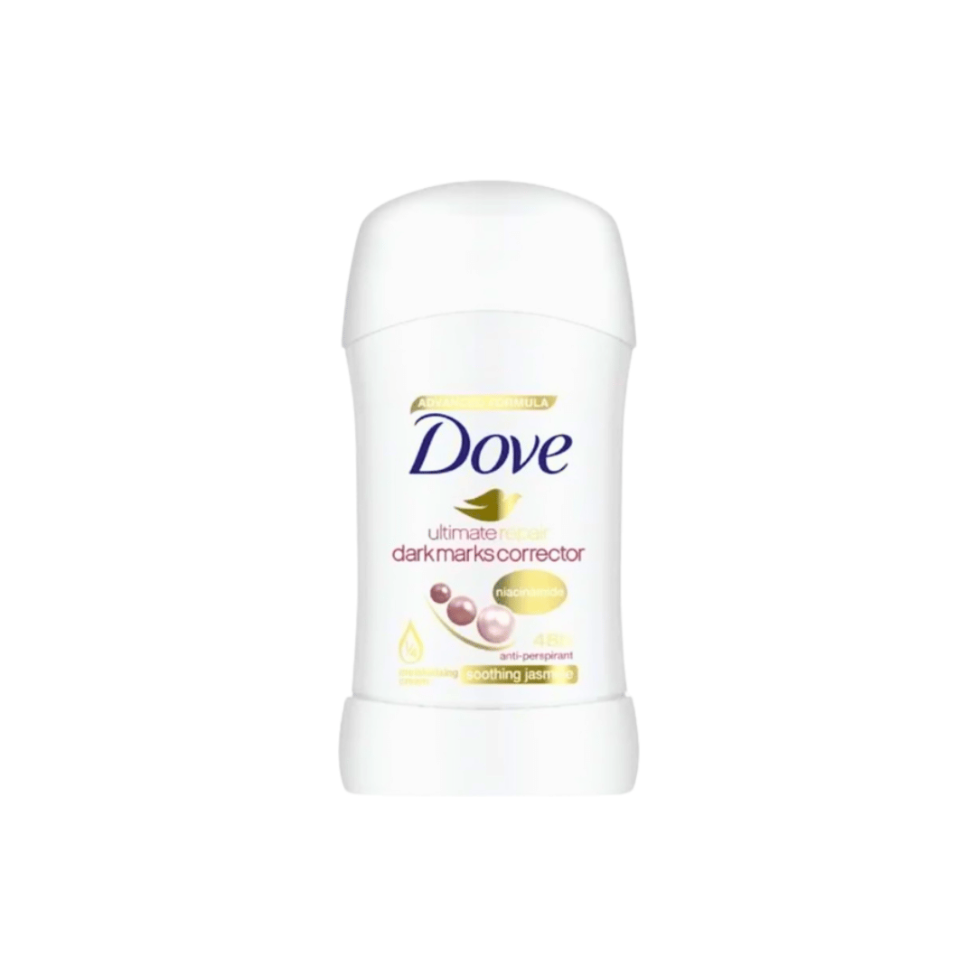 Dove Deodorant Ultimate Repair Dark Marks Corrector Stick, Soothing Jasmine 40g