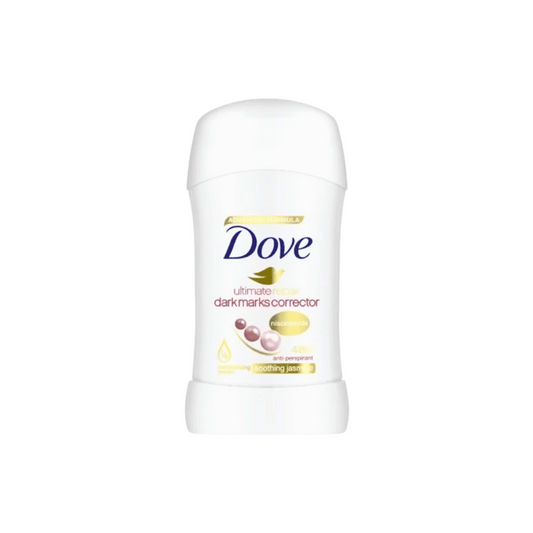 Dove Deodorant Ultimate Repair Dark Marks Corrector Stick, Soothing Jasmine 40g