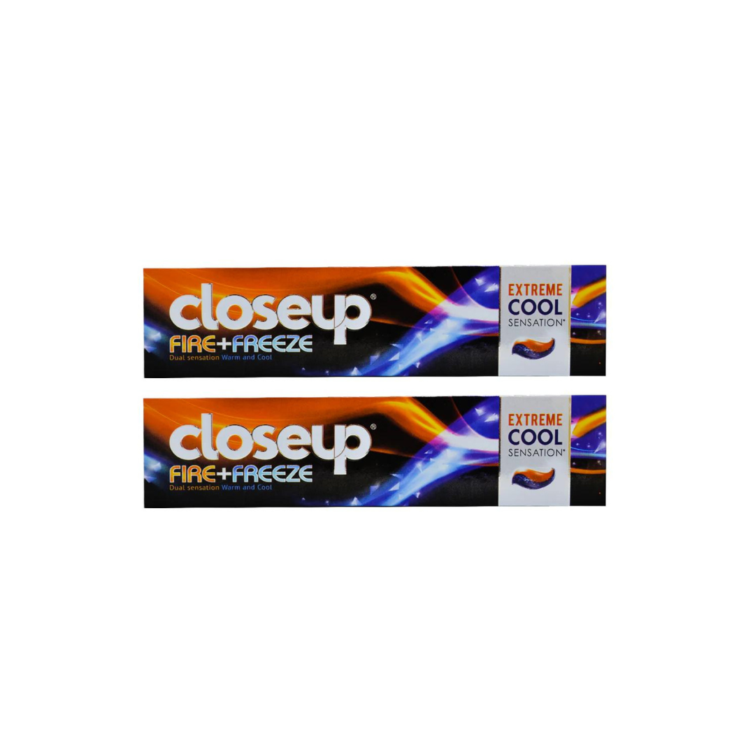 Closeup Toothpaste Fire Freeze 100ml, 2 @ 30% OFF