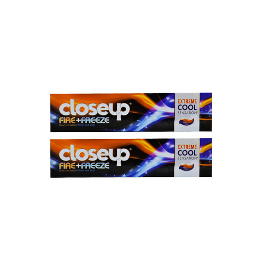 Closeup Toothpaste Fire Freeze 100ml, 2 @ 30% OFF