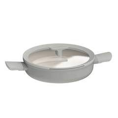 Berghoff Sauté Ceramic Pan Balance Moonmist 2-handle with Cover 26cm
