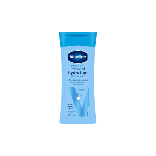 Vaseline Intensive Care Body Lotion Ice Cool Hydration, 200ml