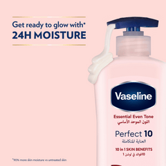 Vaseline Perfect 10 Body Lotion, 400ml