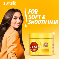 Sunsilk Hair Natural Styling Cream Soft & Smooth Frizz Free 275ml