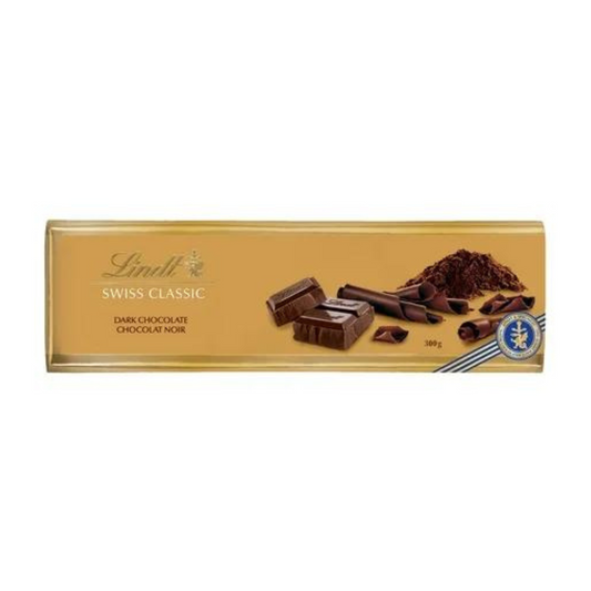 Lindt Swiss Classic Gold Surfin Dark Chocolate Tablet 300g