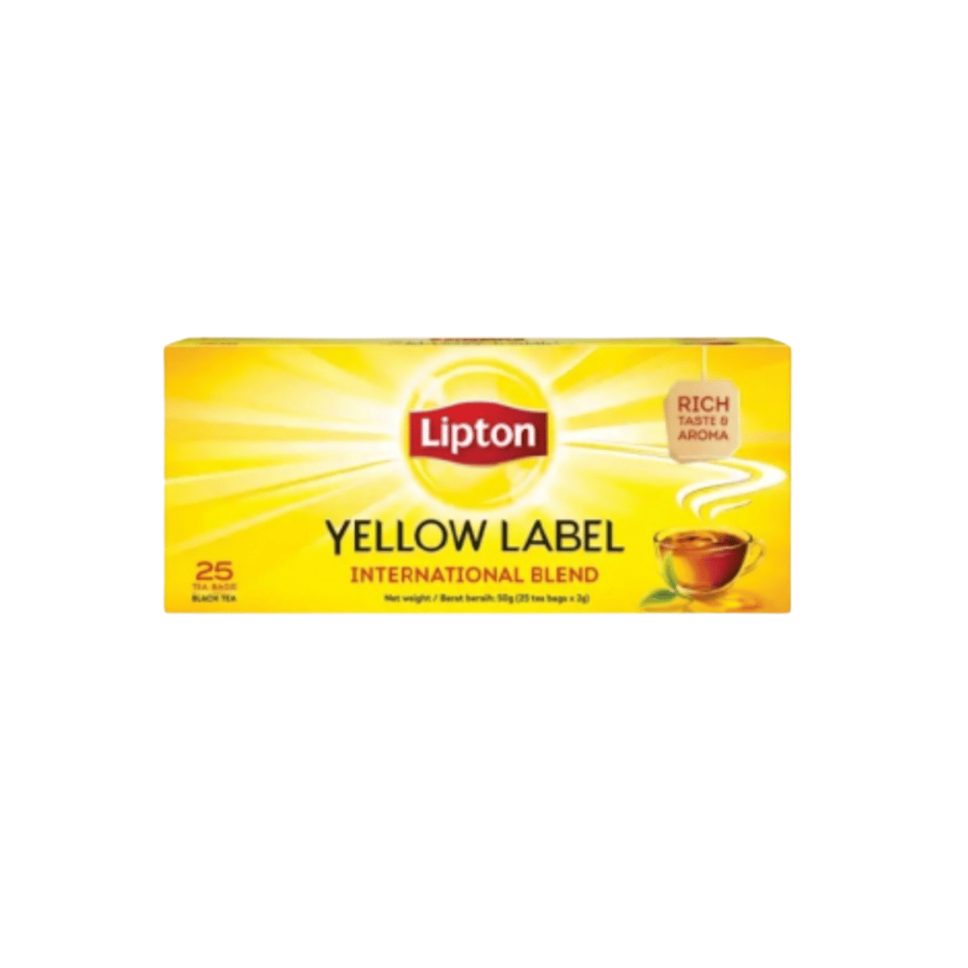 Lipton Yellow Label Black Tea, 25s