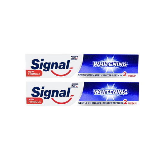 Signal Toothpaste Whitening 100ml, 2 @ 25% OFF