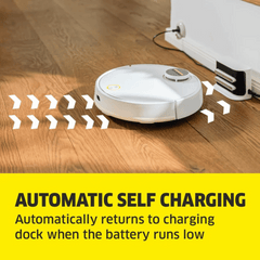 Karcher Robot Vacuum Cleaner with Wiping Function RCV 3