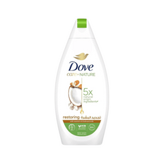 Dove Care By Nature Restoring Body Wash Coconut, 500ml