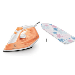 Electrolux EasyLine Steam Iron ESI4007 + Leifheit Ironing Board Cover Free