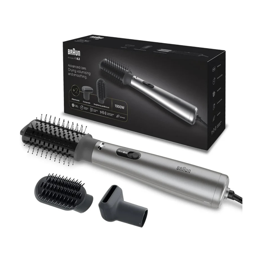 Braun Hair Styler AS4.3, 1000W Ionic Grey