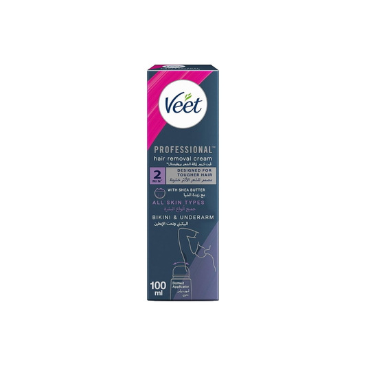 Veet PRO Cream Hair Removal Bikini & Underarms 100ml