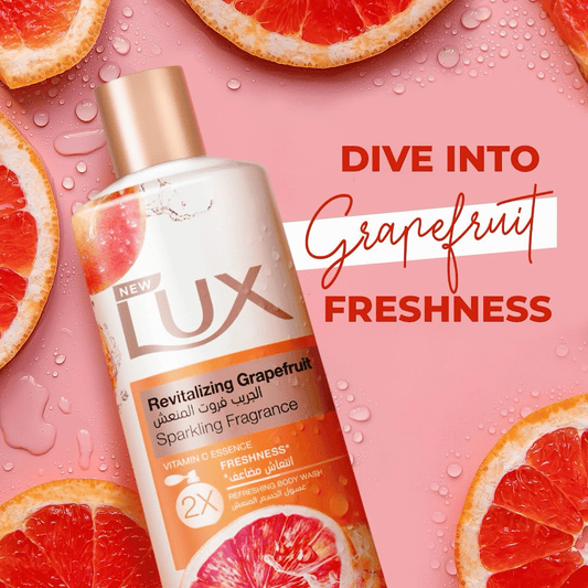 Lux Perfumed Body Wash Grapefruit Revitalizing, 500ml