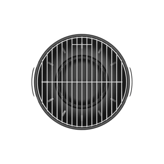 BergHoff Leo Portable Tabletop Barbecue Charcoal Grill, Black 2415601