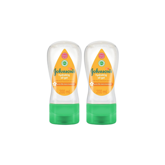 Johnson's Baby Oil Gel Blossom 200ml, 2 @ 20% OFF