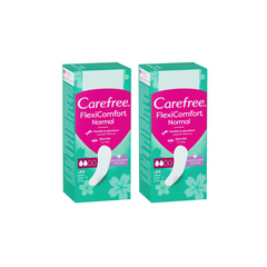 Carefree Flexi Comfort Normal Delicate Scent 44s, 1 + 1 Free