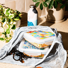 Pyrex Cook & Go Set of 2 Rectangular Dishes + Lid, 913S678