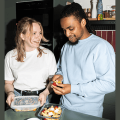 Pyrex Cook & Go Set of 2 Rectangular Dishes + Lid, 913S678