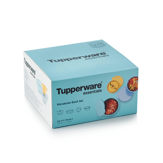 Tupperware Wonderlier Bowl Set of 3 - RET